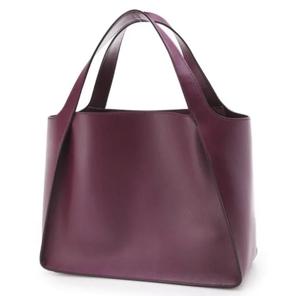 Stella McCartney designer tote in amethyst - Picture 2 of 10